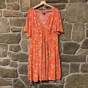 Torrid Autumn Floral Dress